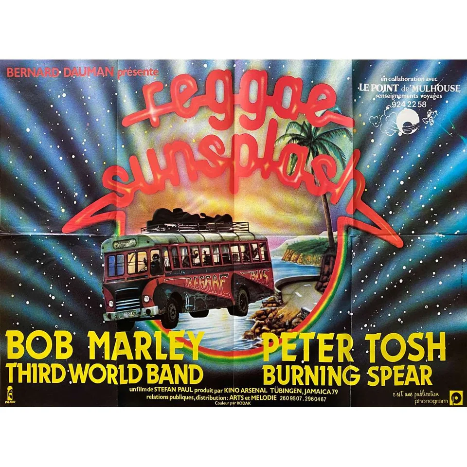 Reggae Sunsplash festival stage